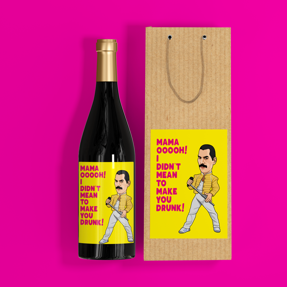 Mama Oooooh Bag & Wine Label #1 image